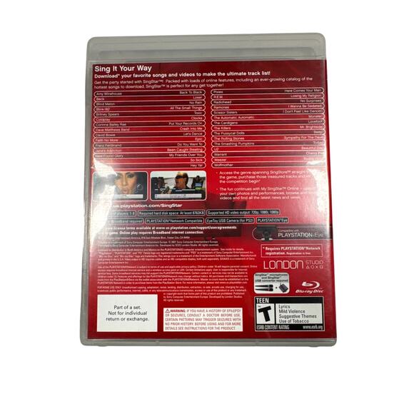 Singstar (PlayStation 3) CIB - Picture 3 of 5